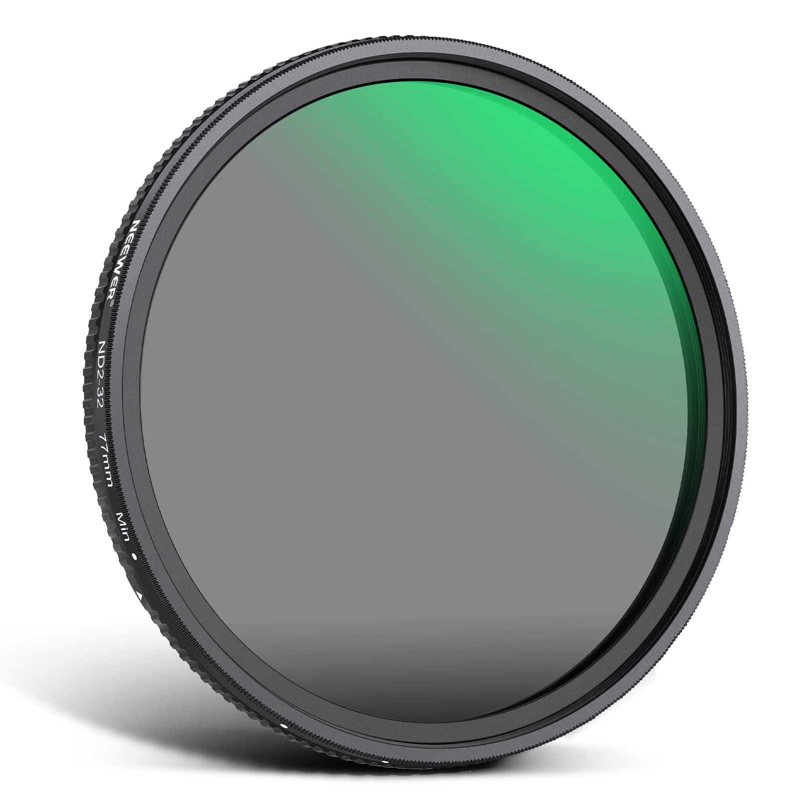 NEEWER 77mm Variable ND Filter Adjustable Neutral Density Filter Ultra Slim Aluminum Optical Glass Water Repellent Scratch Resistant