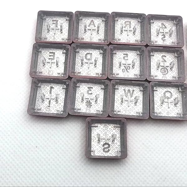 LZYDD Logitech G915TKL G913 Mechanical Keyboard Ultrathin RGB Backlit Nonslip Keycaps for Gaming Red Texture 13 Keycaps - View 5 of 8