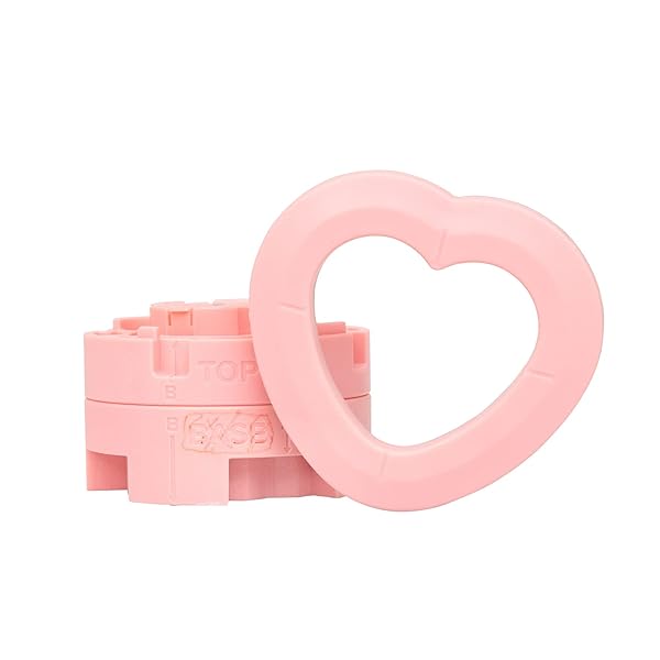 We R Memory Keepers DIY Custom Buttons Kit: We R Memory Keepers 5 Heart Button Press Inserts for Bags, Pins, Keychains & More