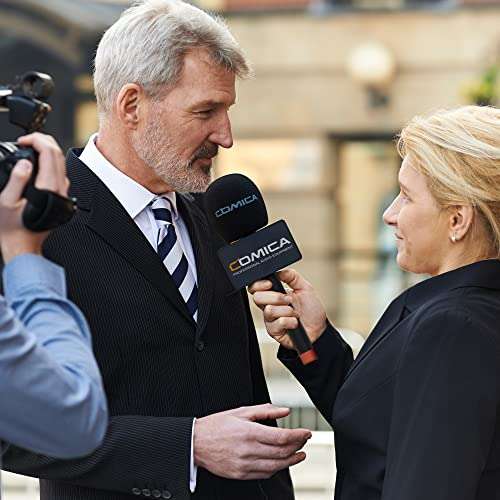 COMICA Comica HR-WM Handheld Adapter for Rode Wireless GO & BoomX - Perfect for Interviews & Video Shooting - View 7 of 8