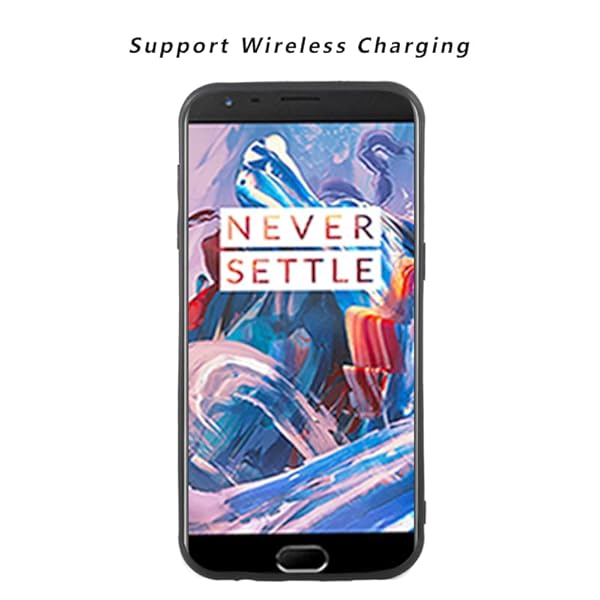 ELISORLI ELISORLI Rugged Slim Case for OnePlus 3 3T A3000 Anti-Slip Rubber TPU Mobile Phone Cover for Men Women Blue - View 3 of 6