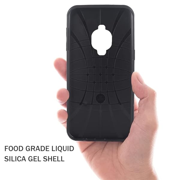 ELISORLI ELISORLI Rugged Slim Case for OnePlus 3 3T A3000 Anti-Slip Rubber TPU Mobile Phone Cover for Men Women Blue - View 4 of 6