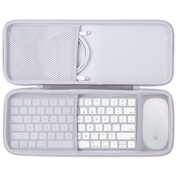 co2CREA Hard Case for Apple Magic Keyboard & Mouse - Durable Protection & Stylish Design