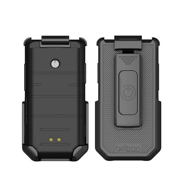 BELTRON BELTRON Heavy Duty Holster for CAT S22 Flip Phone - Rotating Belt Clip Case for T-Mobile & Unlocked Models - View 4 of 9