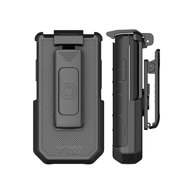 BELTRON BELTRON Heavy Duty Holster for CAT S22 Flip Phone - Rotating Belt Clip Case for T-Mobile & Unlocked Models - View 7 of 9