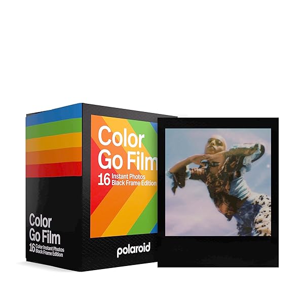 Polaroid Polaroid Go Color Film - Black Frame (16 Photos) for Polaroid Go Camera | Buy Now! - View 2 of 7