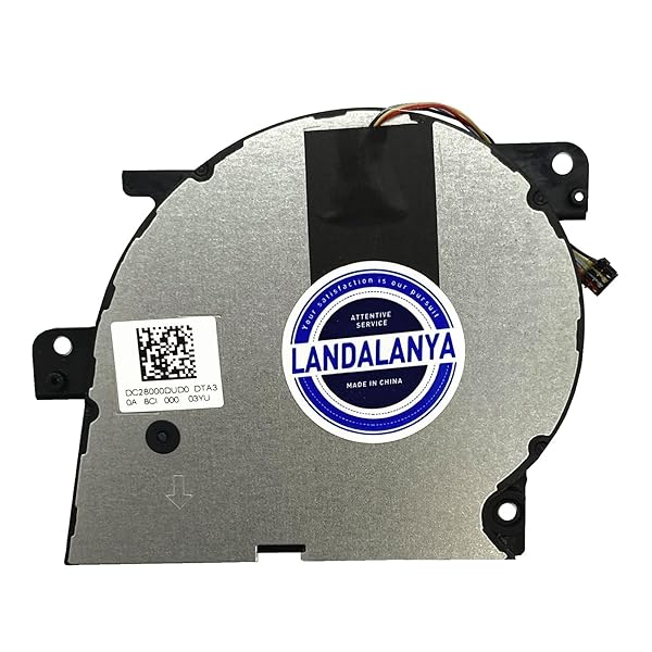 LANDALANYA LANDALANYA Replacement Cooling Fan for Lenovo Ideapad 530S Series - Efficient CPU & GPU Cooling Solution - View 5 of 8