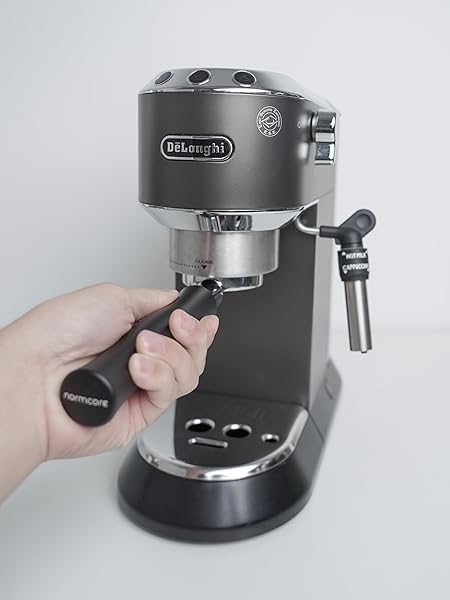 Normcore Normcore 51mm Naked Bottomless Portafilter for Delonghi EC680/EC685 & SMEG - Anodized Aluminum Handle & Filter Basket Included - View 4 of 9