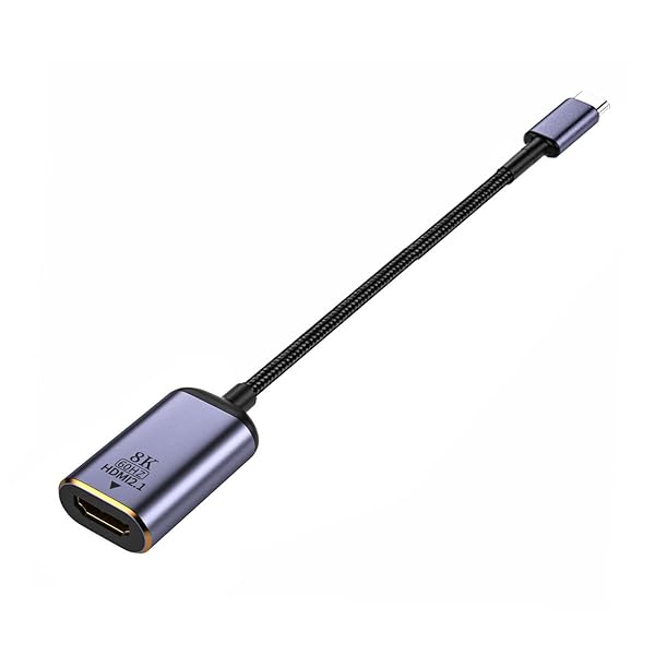 xiwai Xiwai USB4 USB-C to HDMI 2.0 Cable 8K 60Hz UHD 4K for Male Monitor Display