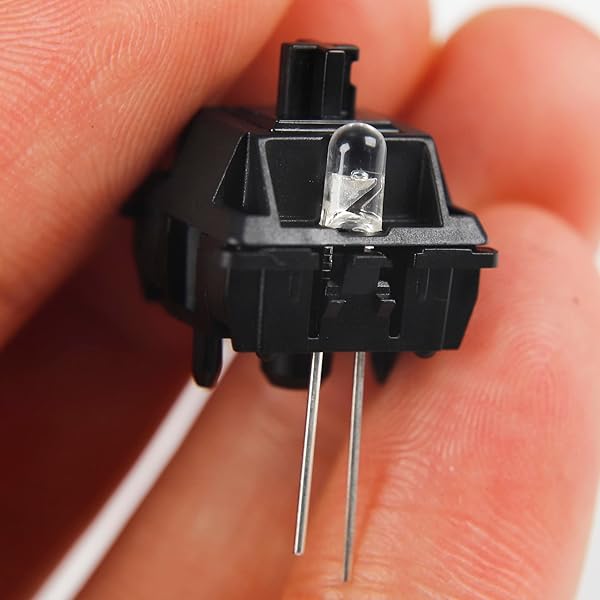 Mechkeeb Gateron Oil King V2 55g Linear Pre Lubed Mechanical Keyboard Switches 110 PCS Custom Switches for Fast Performance - View 11 of 11