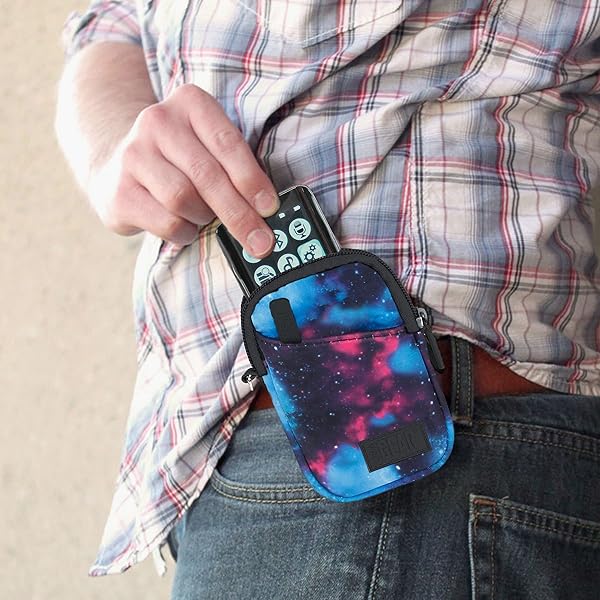 USA Gear USA Gear MP3 Player Case for iPod Nano & More - Fits Earbuds, Cables, Memory Card - Durable with Wrist Strap & Belt Loop - View 5 of 9