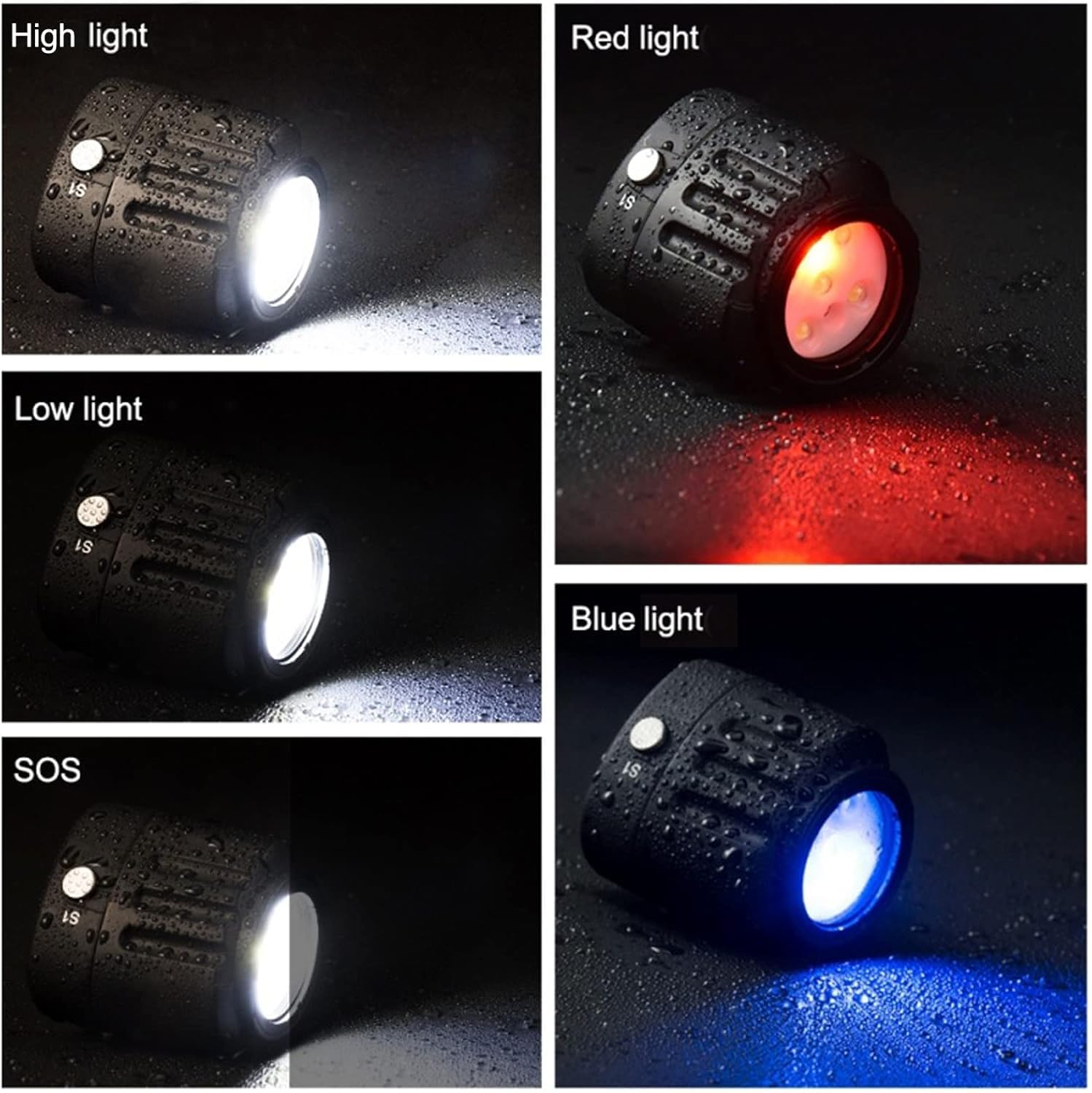 Starbea Seafrogs Diving LED Video Light Waterproof 130FT for Underwater Photography with Cold Shoe Adapter for GoPro Sony Nikon Camera SL-18 - View 8 of 9