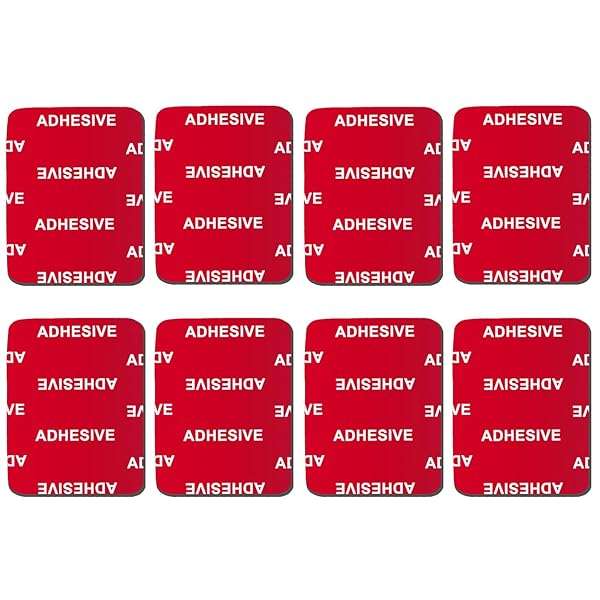 VIIMAKE VIIMAKE 8pcs 3M Sticky Adhesive Pads for GoPro - Curved & Flat Mount Replacement Kits for Hero 10, 9, 8, 7, 6 & Action Cameras - View 3 of 8