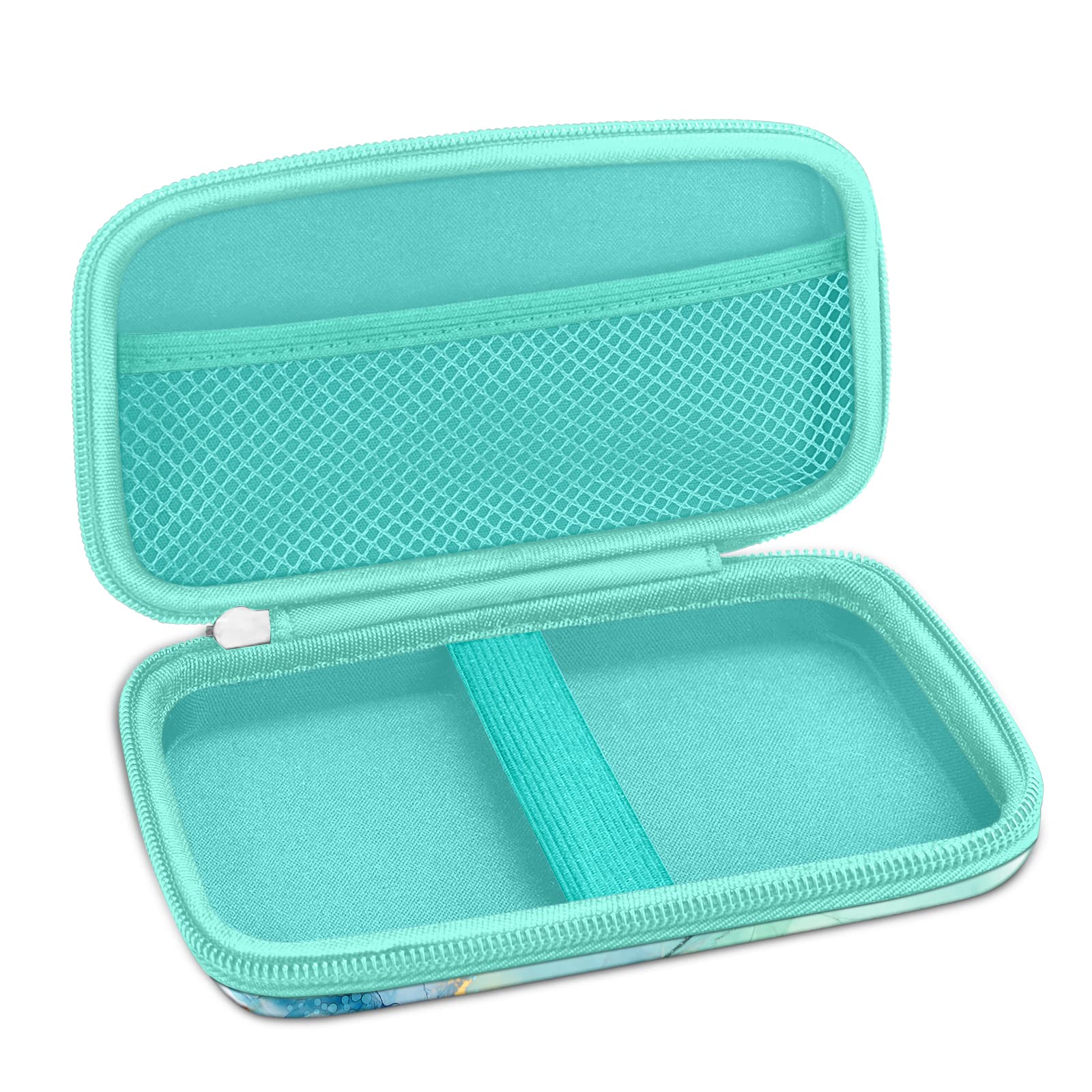 Fintie Shockproof Hard Shell Case for Fujifilm Instax Mini Link 3 HP Sprocket Select Canon Ivy CLIQ 2 Instant Camera Printer Emerald Marble - View 6 of 9