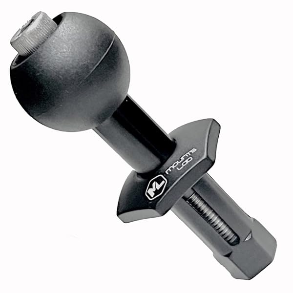 Mounts Lab Mounts Lab MotoMount Ninja: 12mm Hexagon Fork Stem Base for Kawasaki Ninja - Compatible with Phone/Camera/GPS (ML-Ninja01)