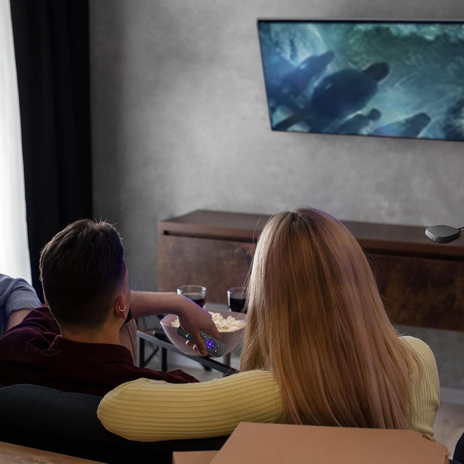 Spy-MAX Ultra Media Max Player Pinhole 4K Camera Functional Media Player with Built in Security System for Home Surveillance and Nanny Cam