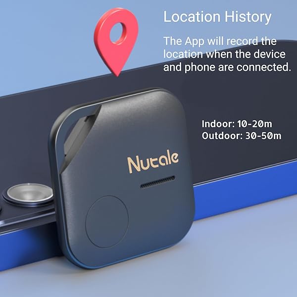 Nutale Nutale Pro Key Finder Tag Bluetooth Tracker for Keys Pets Wallets Backpacks Tablets iOS Android Compatible - View 7 of 9