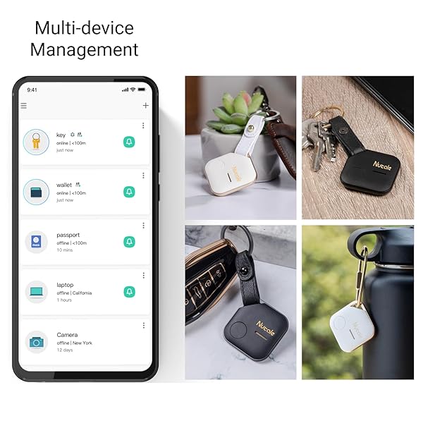 Nutale Nutale Pro Key Finder Tag Bluetooth Tracker for Keys Pets Wallets Backpacks Tablets iOS Android Compatible - View 8 of 9