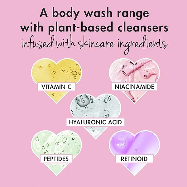 Love Beauty And Planet Love Beauty and Planet Plant-Based Body Wash: Nourish Skin with Rose Water & Niacinamide - 100% Biodegradable 20 fl oz - View 8 of 11