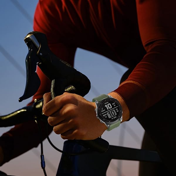 OVERSTEP OVERSTEP Fenix 7 Watch Band Soft Silicone 22mm Strap for Garmin Fenix 5 5 Plus 6 6 Pro Military Green - View 9 of 9