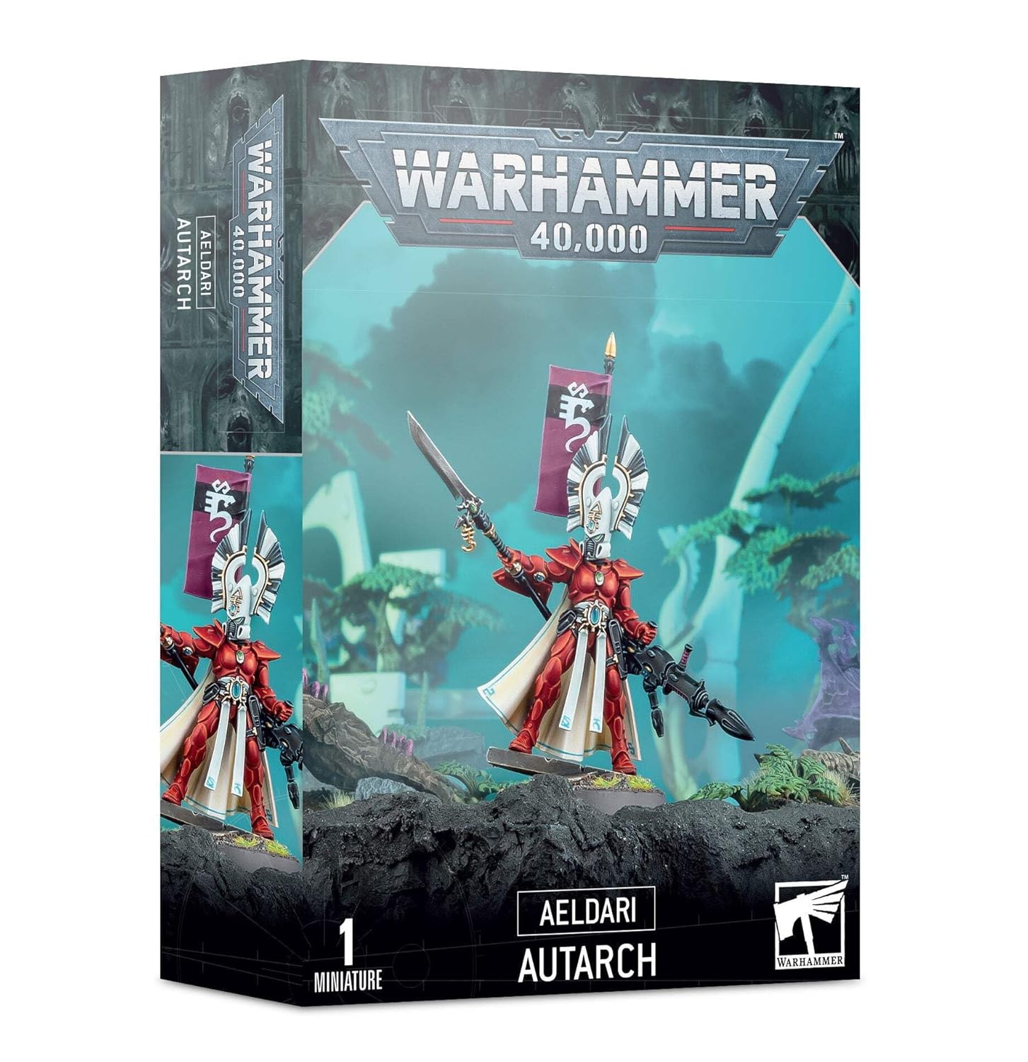 Games Workshop Warhammer 40000 Aeldari Autarch Miniature for Tabletop Gaming