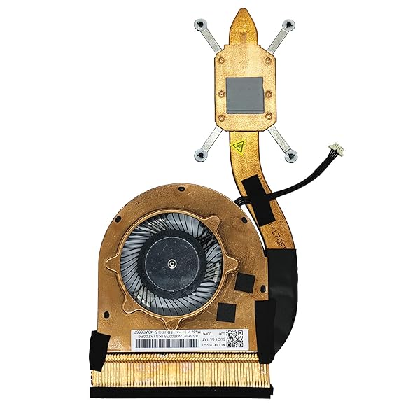 LANDALANYA LANDALANYA Laptop CPU Cooling Fan for Lenovo ThinkPad X390 X395 X13 - Replacement EG50040S1-1C020-S9A, PN: 5H40W36667, 01AW746, 01AW748 - View 4 of 5