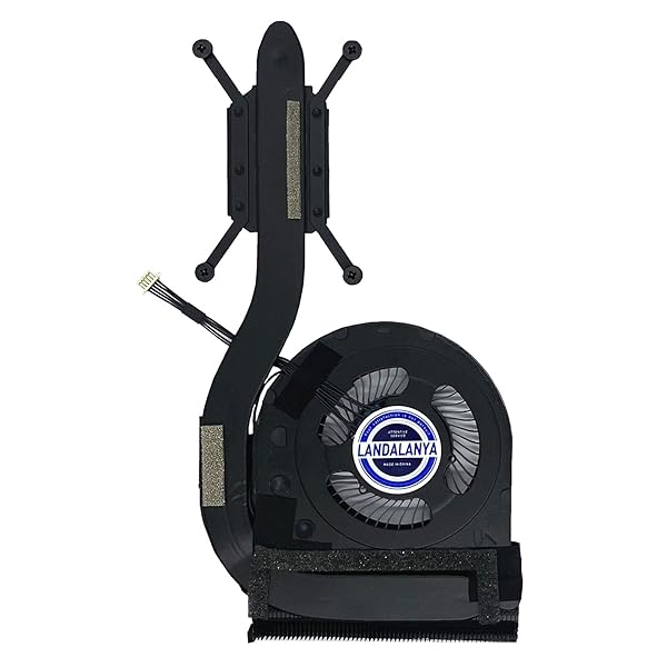LANDALANYA LANDALANYA Laptop CPU Cooling Fan for Lenovo ThinkPad X390 X395 X13 - Replacement EG50040S1-1C020-S9A, PN: 5H40W36667, 01AW746, 01AW748 - View 2 of 5