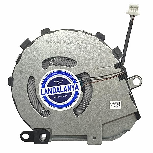 LANDALANYA Replacement CPU Cooling Fan for Dell Latitude 7410 2-in-1 Laptop - Model 0PJG0, DC28000PXSL, EG50040S1-CJ90-S9A