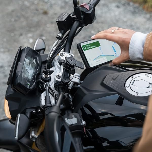 Quad Lock Quad Lock Motorcycle Handlebar Mount PRO: Secure Your iPhone, Samsung Galaxy & Pixel Smartphones - View 8 of 8