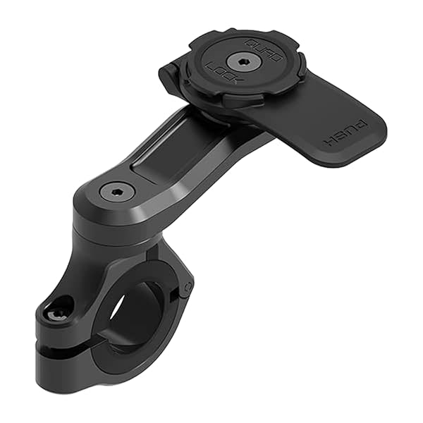Quad Lock Quad Lock Motorcycle Handlebar Mount PRO: Secure Your iPhone, Samsung Galaxy & Pixel Smartphones - View 2 of 8