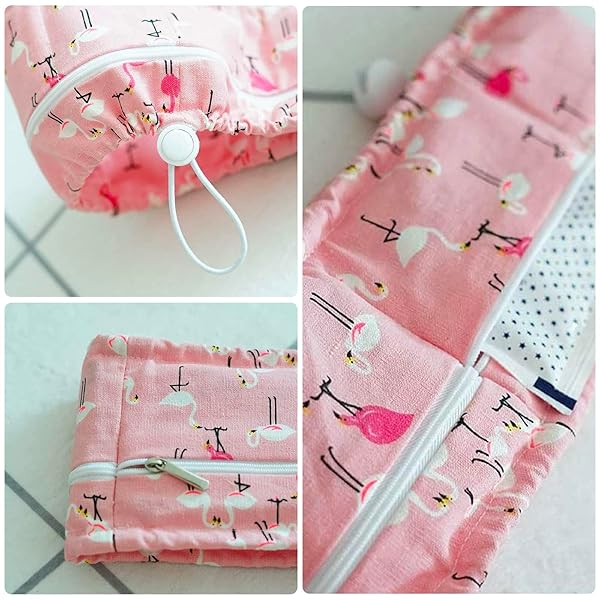 KUDES KUDES Dog Cooling Bandana Collar with Ice Packs Adjustable Chill Out Scarf for Small Medium Large Dogs Summer Blue - View 7 of 9