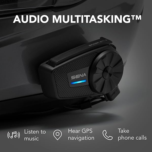 SENA Buy Sena SPIDER ST1 Motorcycle Mesh Communication System Dual Pack - Black | Fast Shipping & Best Price! - View 6 of 8