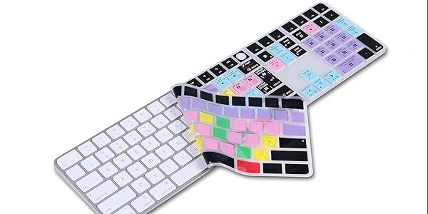 XSKN XSKN Magic Keyboard Skin for 2021 iMac M1 Silicone Touch ID Numeric Keypad EU US Layout - View 6 of 10