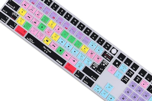 XSKN XSKN Magic Keyboard Skin for 2021 iMac M1 Silicone Touch ID Numeric Keypad EU US Layout - View 7 of 10
