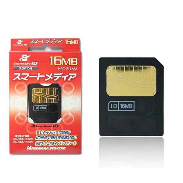 onefavor Onefavor 3.3V SmartMedia Card 16MB - High-Quality Flash Memory for Reliable Storage