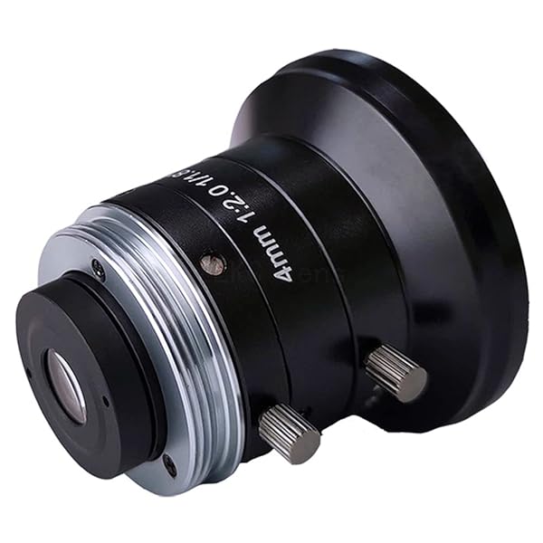 HTENG VISHI "FA 4mm Machine Vision C-Mount Lens for 1/1.8" Industrial Cameras - Fixed Focus Optics" - View 8 of 10