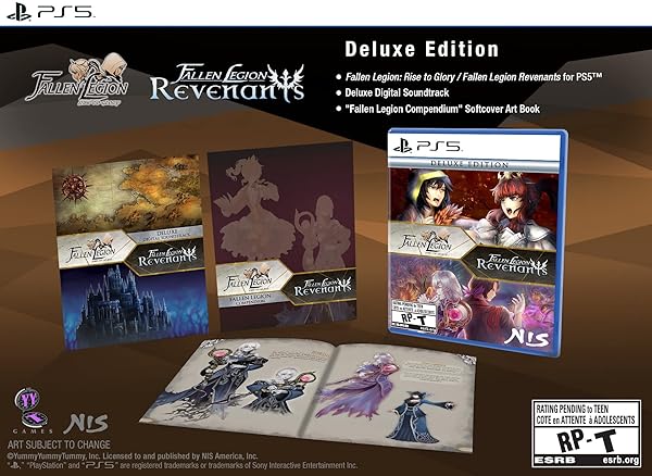 NIS America Fallen Legion: Rise to Glory & Revenants Deluxe Edition for PS5 - Ultimate Guide & Review - View 4 of 11