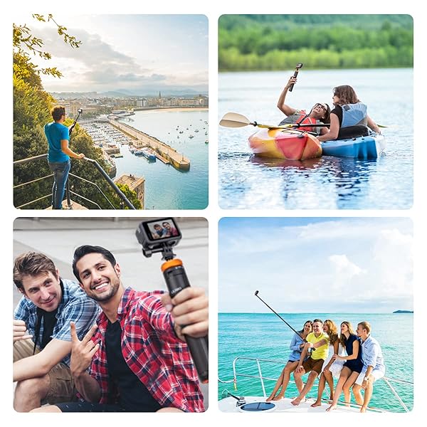 VRIG Select UURig Telescopic Selfie Stick with Tripod & Waterproof Grip for GoPro, Insta360, DJI OSMO & More - View 8 of 8