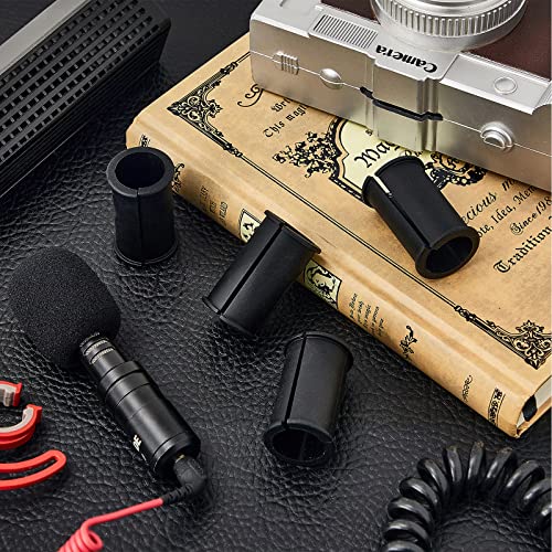 Boao Boao 4 Pcs Microphone Shock Mount Rubber Spacer Tube Compatible with Rode NTG Shotgun Fx3 Mic Sleeve Washer - View 8 of 9