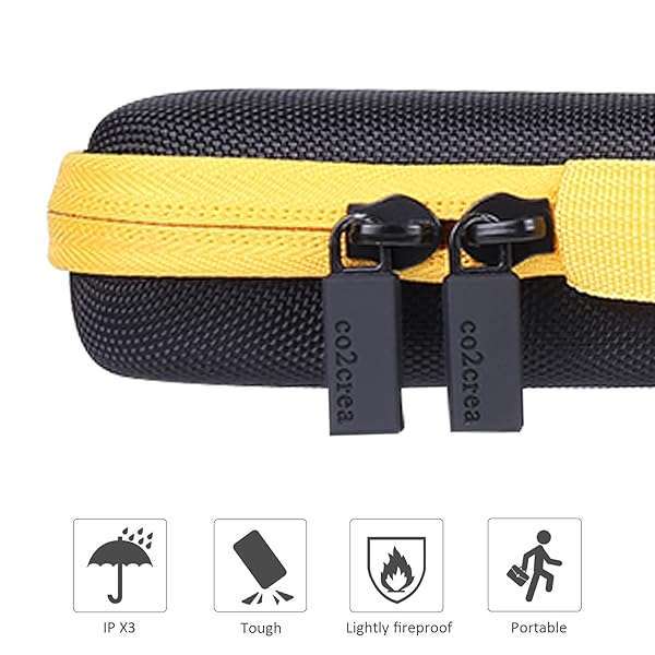 co2CREA co2CREA Hard Case for Logitech K400 Plus Wireless Touch Keyboard & Touchpad - Durable Protection - View 6 of 7