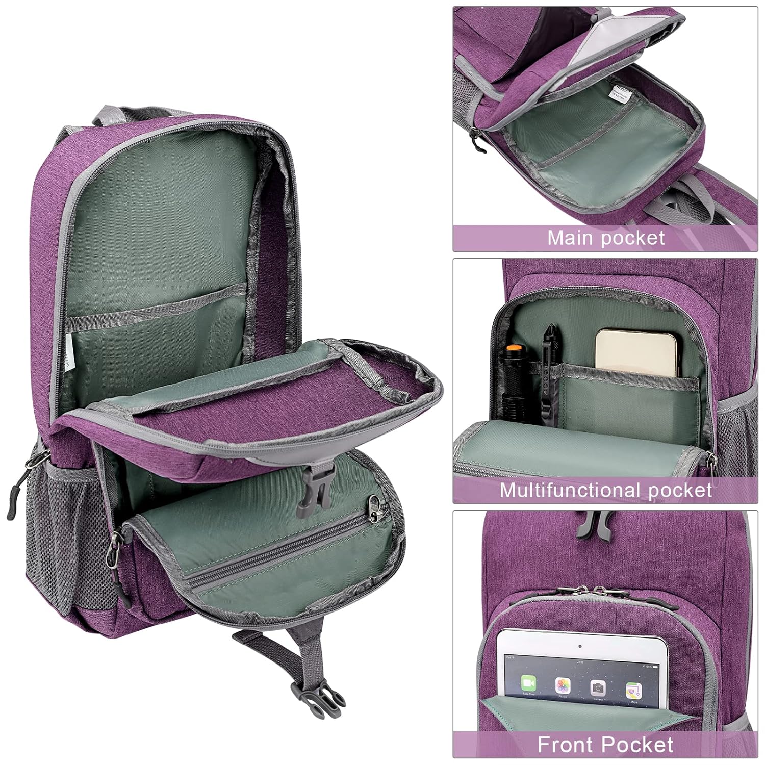 G4Free G4Free Mini 10L Hiking Daypack Compact Shoulder Backpack for Men and Women Ideal for Outdoor Cycling and Day Trips - View 4 of 9