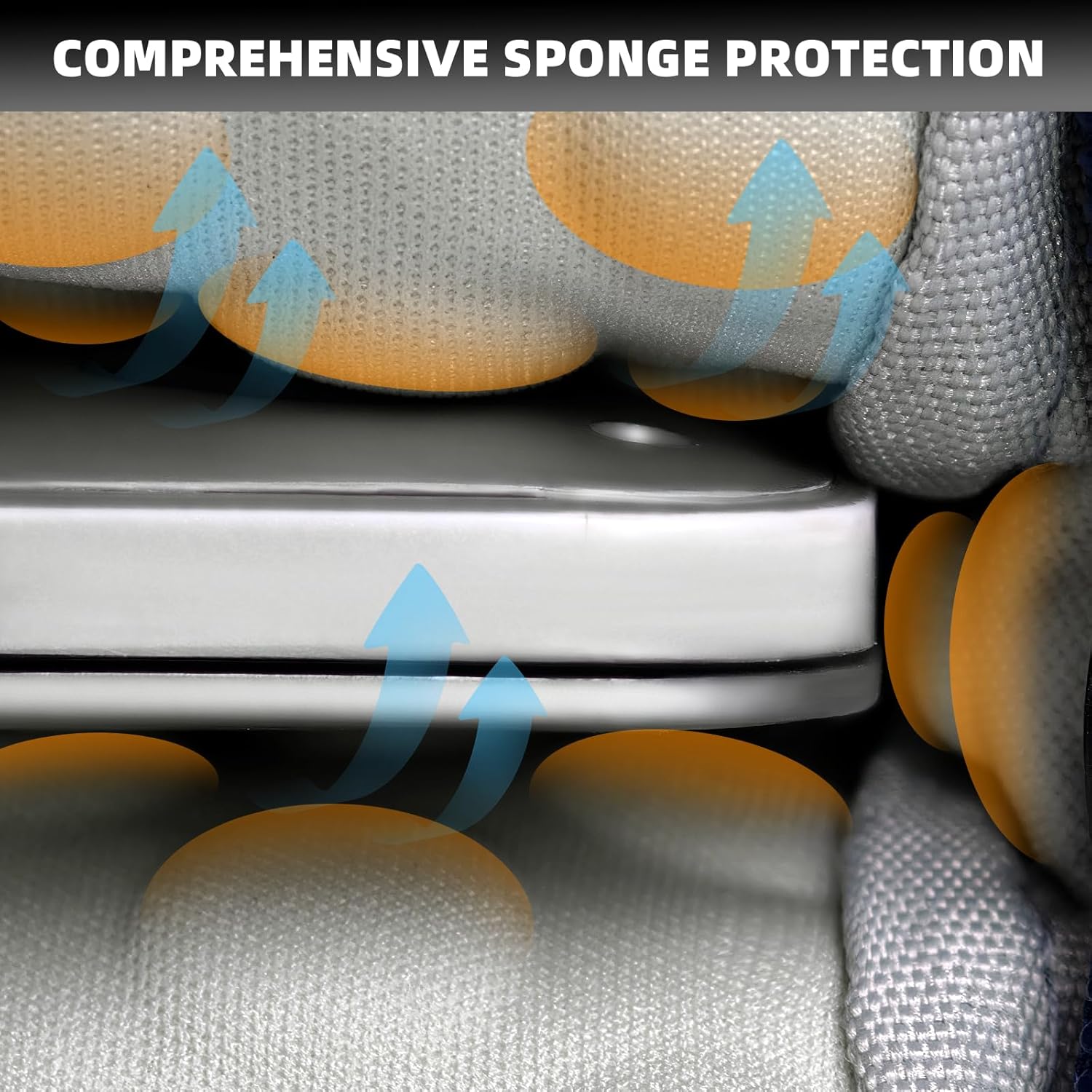 KINGSLONG KINGSLONG 14 Inch Laptop Bag with Shoulder Strap Slim Computer Carrying Case for Acer Asus Lenovo HP Toshiba Black - View 2 of 9