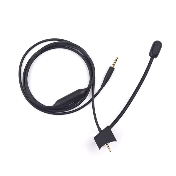 Arzweyk Replacement Cable with Boom Microphone for Bose QC35ii QC35 Headphones Compatible with PC Laptop PS4 PS5 Xbox One Controller - View 8 of 9