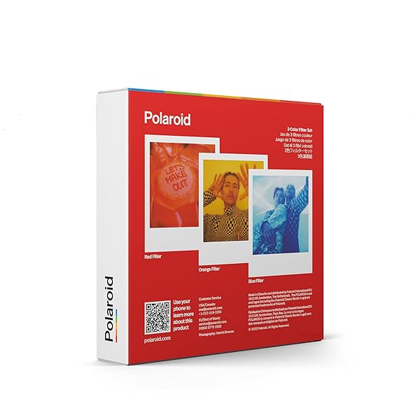 Polaroid Polaroid Go Lens Filter Set: Enhance Your Photos with 3 Color Filters for Polaroid Go Camera (6192) - View 6 of 7