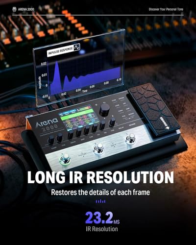 Donner Donner Arena 2000 Guitar Multi-Effects Pedal: 278 Effects, 100 IRs, Looper & More! - View 5 of 9