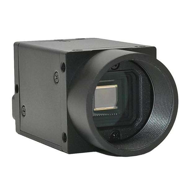 HTENG VISHI 5.0MP GigE Ethernet Industrial Camera - 2592x1944, Rolling Shutter, C-Mount for Machine Vision