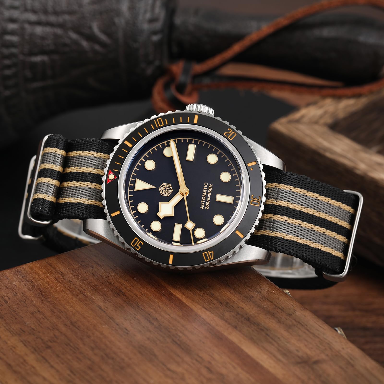 Watchdives Nylon Watch Band 18mm 20mm 22mm Multicolor Replacement Straps for Men Women Black Yellow Gray 20mm - View 9 of 9