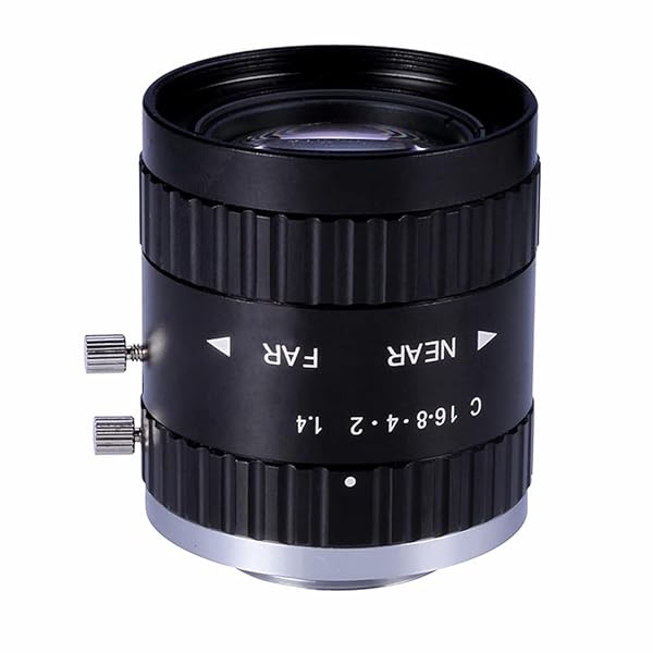 HTENG VISHI FA 8mm 2/3 Inch Fixed Focal Lens for Machine Vision Industrial Camera C Mount Lens - View 6 of 7