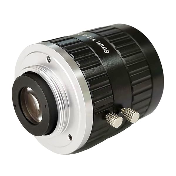 HTENG VISHI FA 8mm 2/3 Inch Fixed Focal Lens for Machine Vision Industrial Camera C Mount Lens - View 7 of 7