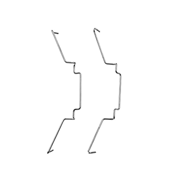 DGZZI DGZZI 2PCS CPU Radiator Fan Hook - Elastic Steel Bracket for 8cm Fans | Secure & Durable - View 3 of 6